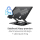Silver Monkey Aluminiowa obrotowa podstawka pod laptopa Ergo 360 - 1479559 - zdjęcie 3
